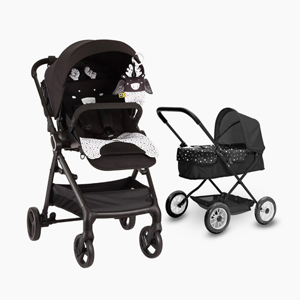 Baby Stroller and Mini-Me Doll Pram